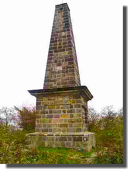 The monument commemorating the battle near Koln