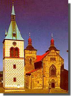 Kouřim – the church of Saint Stephen